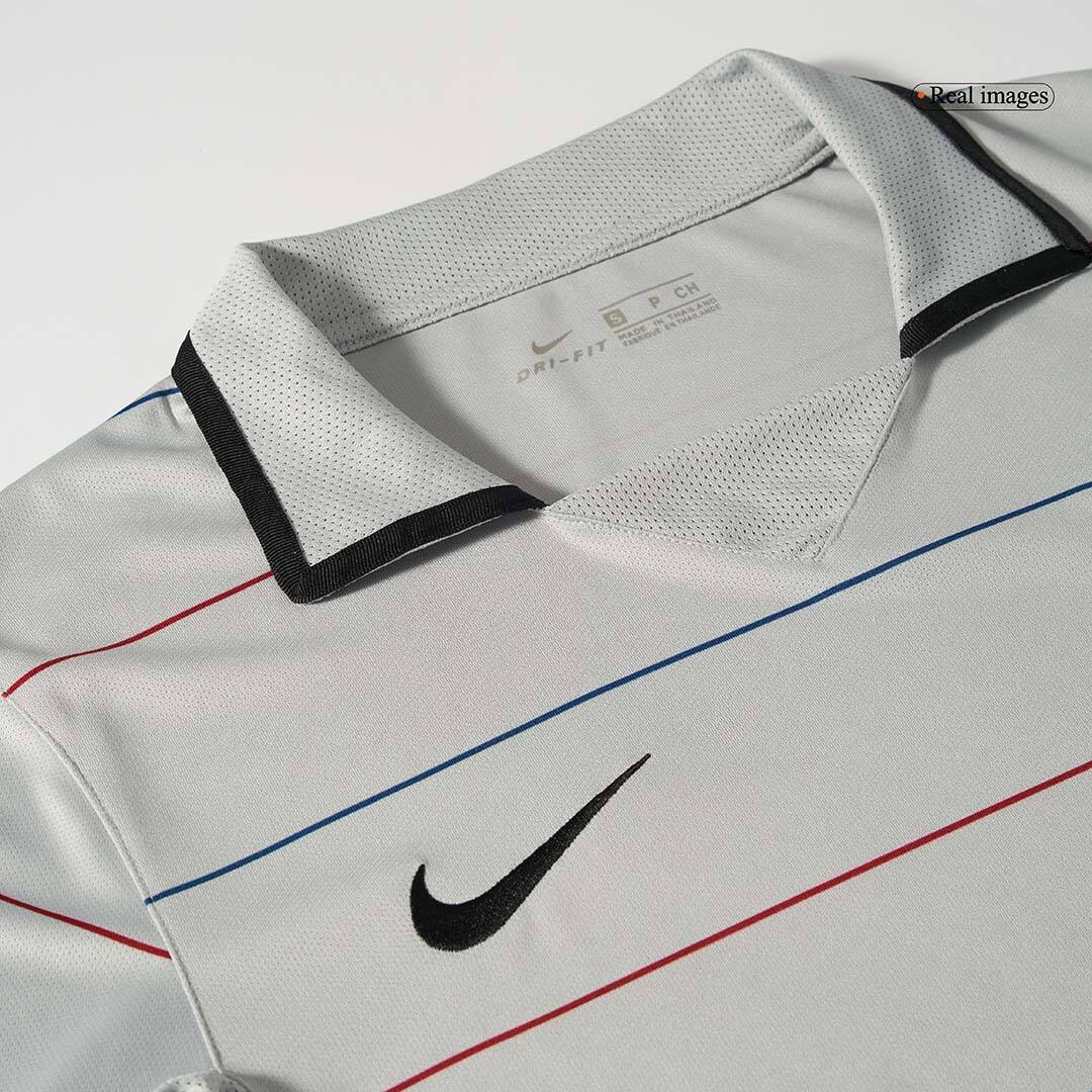 Retro 2003/04 Barcelona Away  Soccer Jersey Authentic Kit