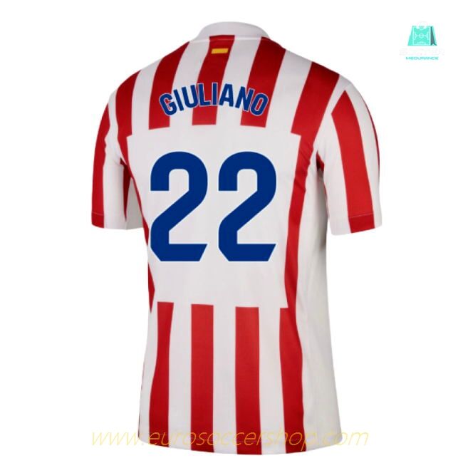 2025-2026 Atletico Madrid Home Shirt (Giuliano 22)