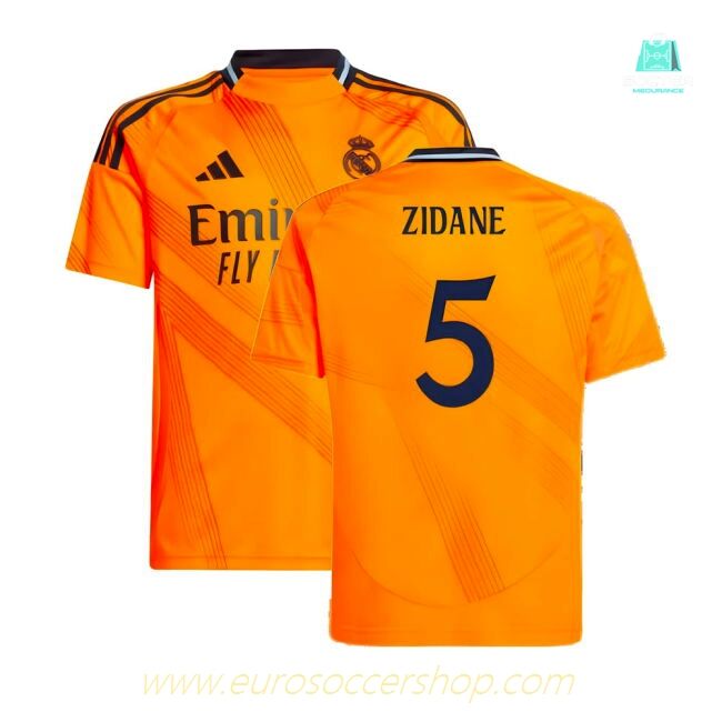 2024-2025 Real Madrid Away Shirt (Kids) (Zidane 5)