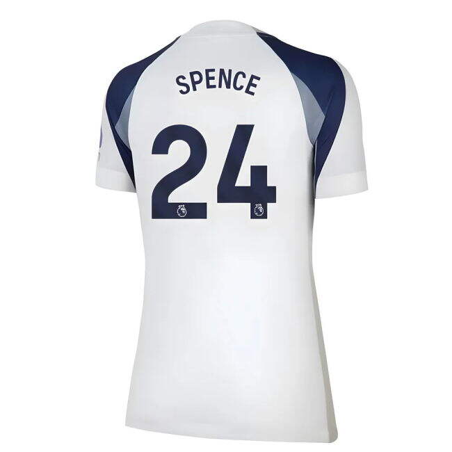 soccer jersey 2025-2026 Tottenham Home Shirt (Womens) (Spence 24)