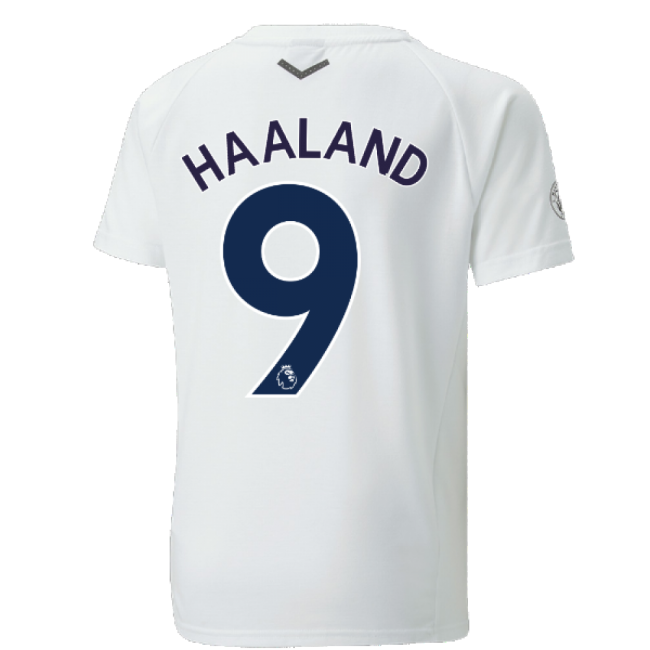 High Quality Man City 2022-2023 T-Shirt Strip (Kids)