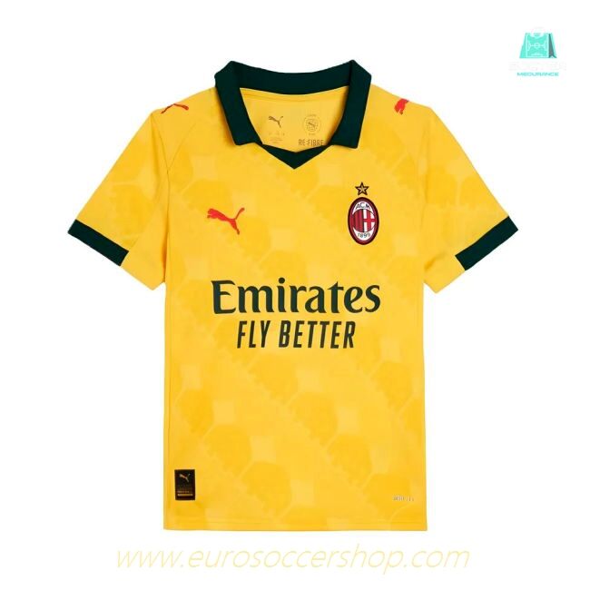 2025-2026 AC Milan Third Shirt (Kids) (Your Name)
