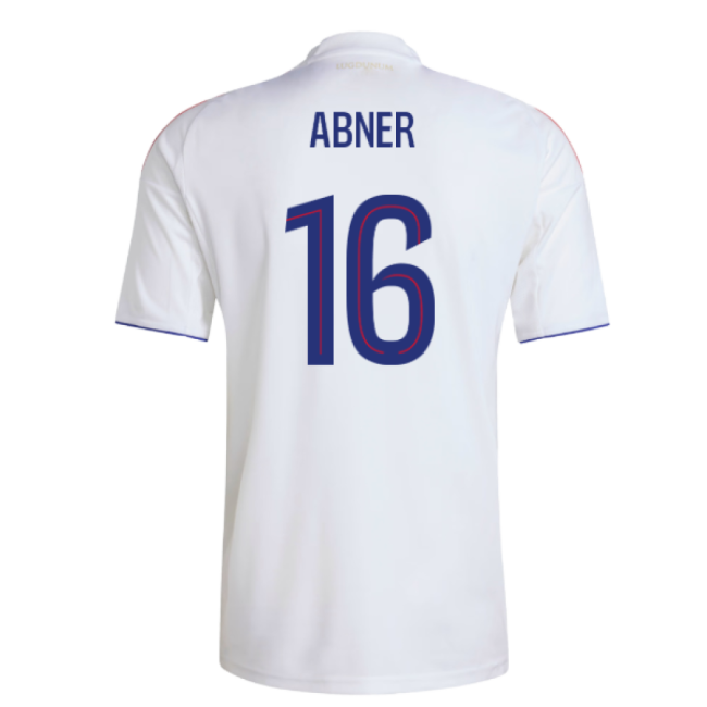 Professional-Grade 2025-2026 Olympique Lyon Home Shirt (Abner 16)