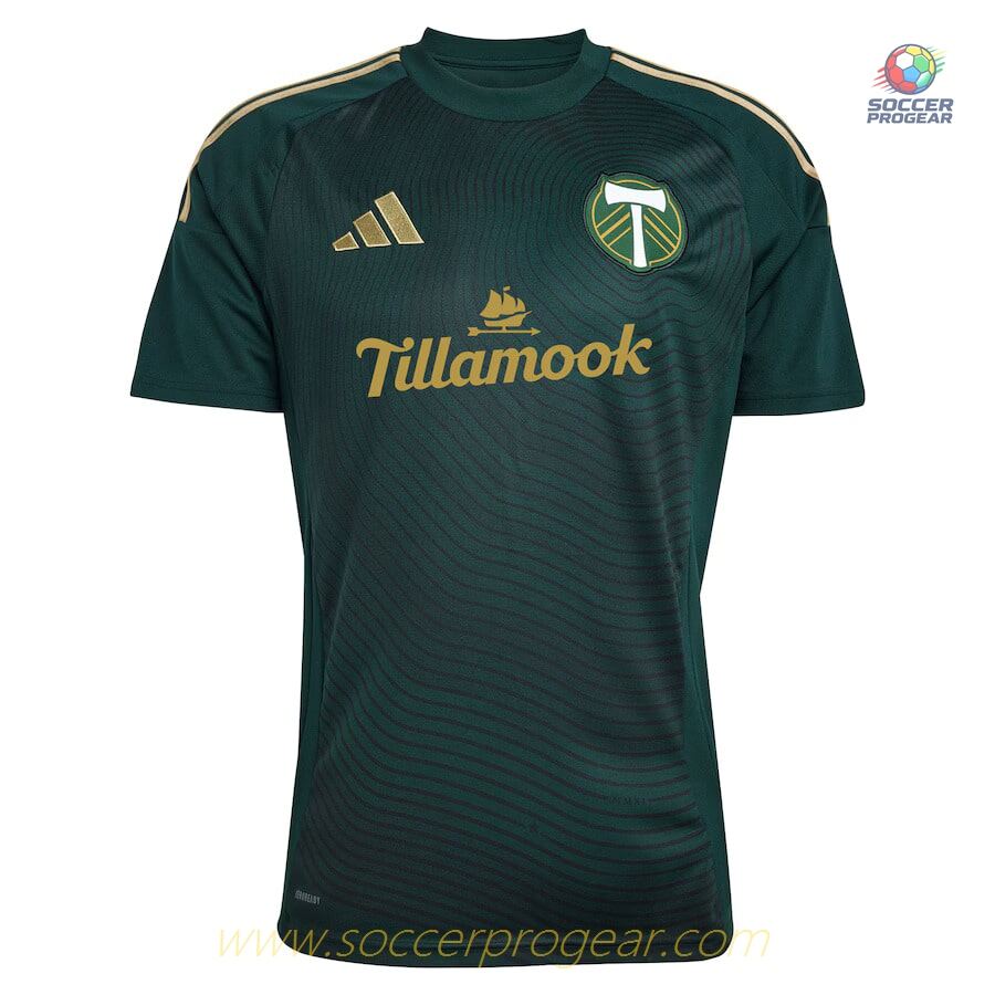 Portland Timbers Home Soccer Team Shirt 2025-2026 Season