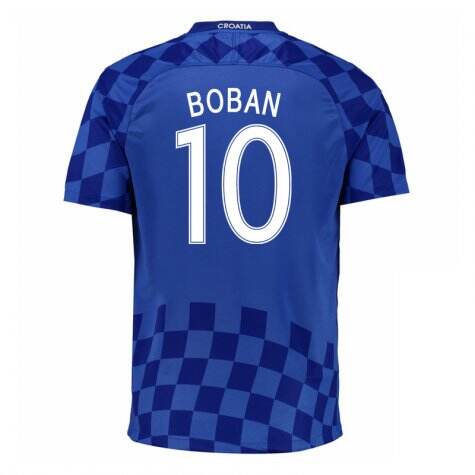 Croatia Away 2016 Boban 10 Soccer Jersey Shirt - Official Replica