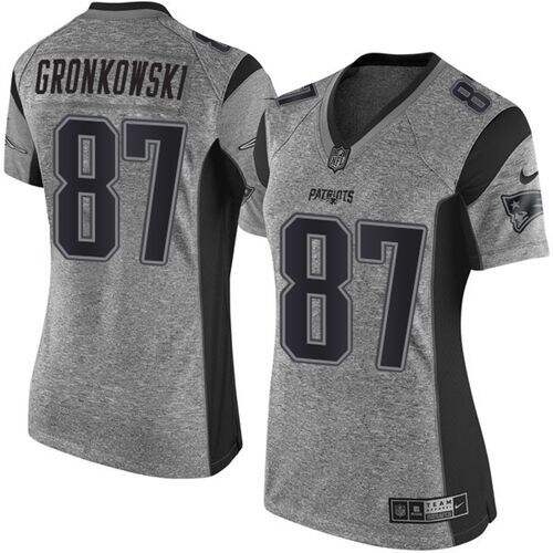 New England Patriots #None Gray None NFL Limited Jersey elite