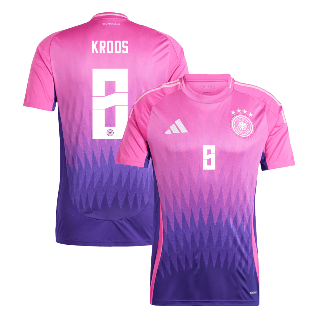 UEFA Euro 2024 Germany Away KROOS 8 Soccer Jersey Football Shirt -
