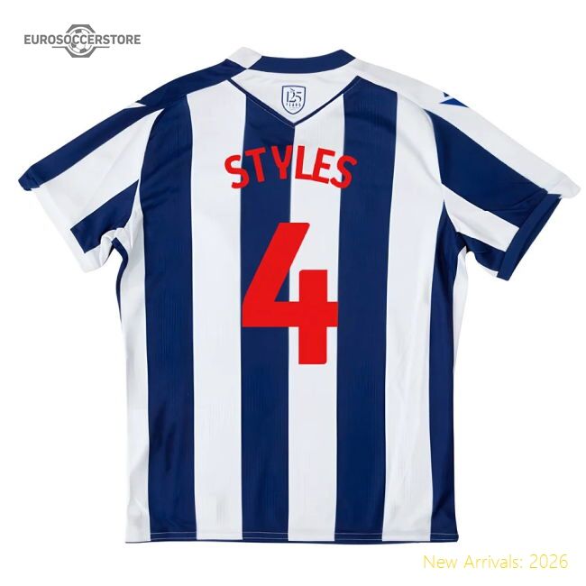 Premium 2025-2026 West Brom Wba Home Shirt - Kids (styles 4)