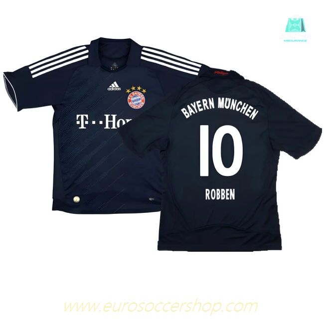 Bayern Munich 2008-10 Away Shirt ((Excellent) S) (Robben 10)