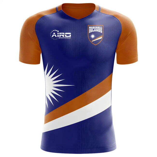 Soccer 2025-2026 Marshall Islands Home Concept Football Shirt - Womens