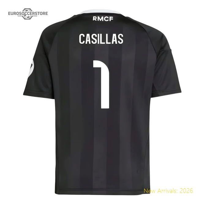 2025-2026 Real Madrid Third Goalkeeper Shirt (kids) (casillas 1)