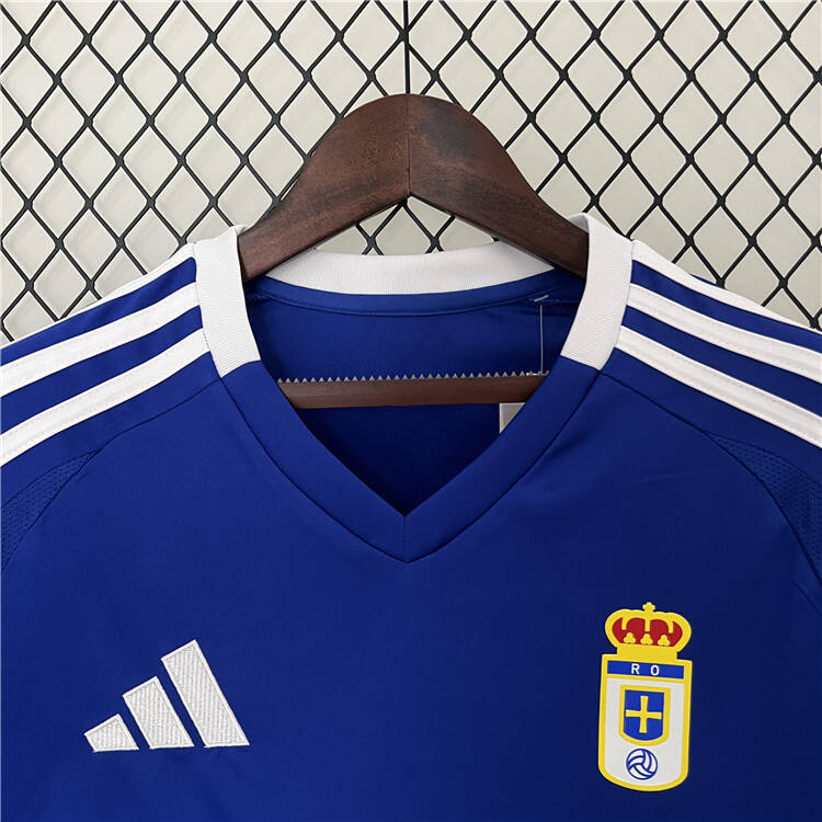 High Quality Authentic Real Oviedo 2425 Home Football Shirt Jersey