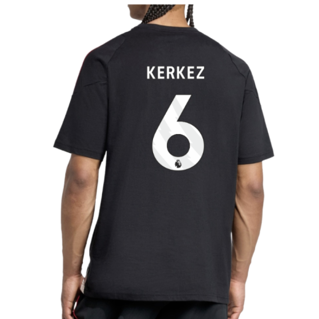 Authentic 2025-2026 Liverpool Training Tee (black) (kerkez 6)