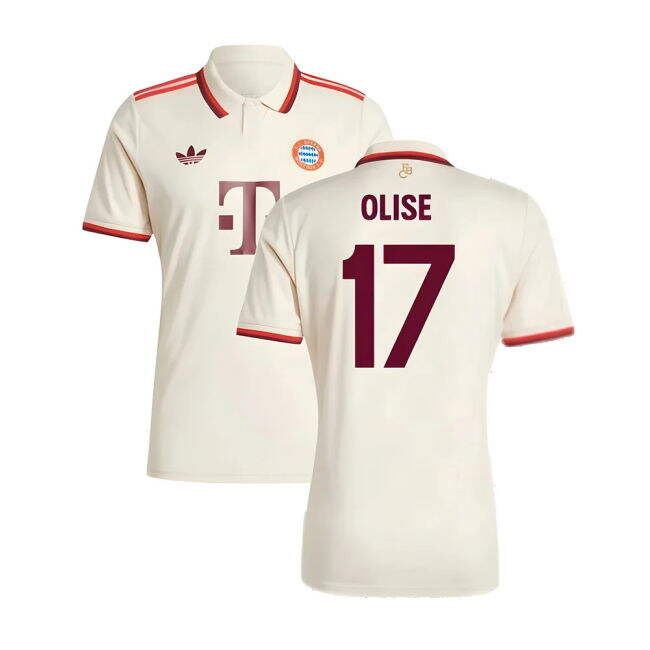 Bayern Bayern Munich Third Shirt Olise #17 Superior Craftsmanship ...