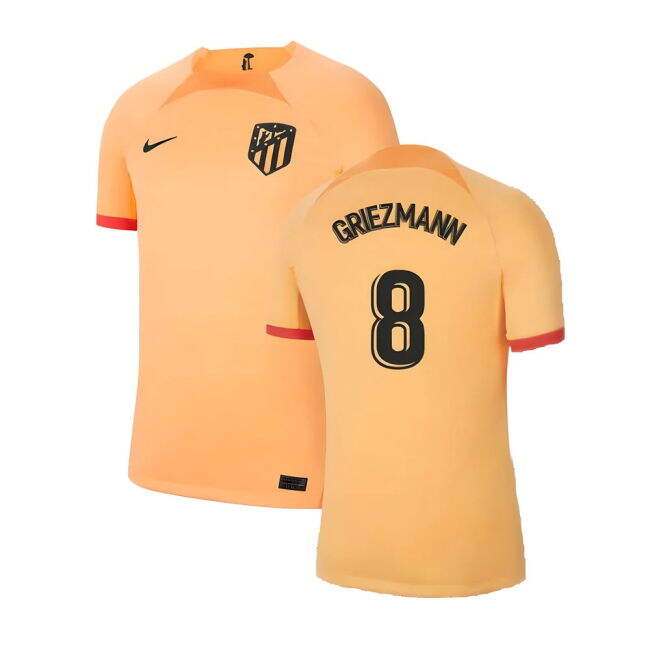 GRIEZMANN 8 2022-2023 Atletico Madrid Football Club Third Shirt