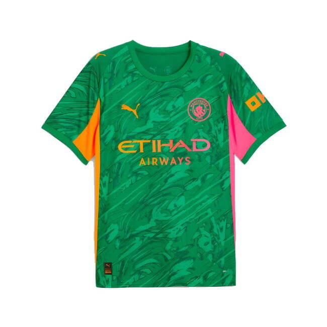 2025-2026 Man City Goalkeeper Away Shirt (Green)