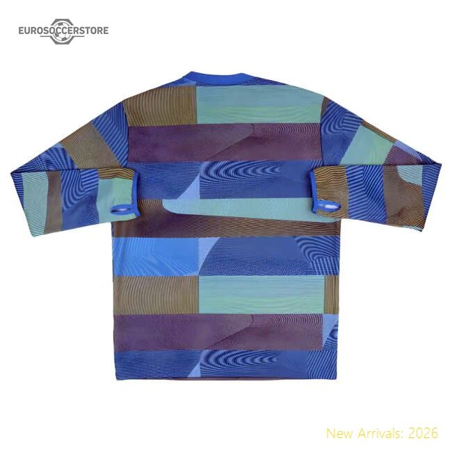 2025-2026 Real Madrid Pre Match Warm Top (blue) - Concept Creation