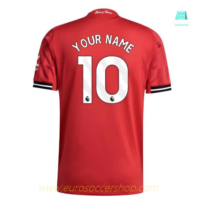 2025-2026 Man Utd Authentic Home Shirt (Your Name)