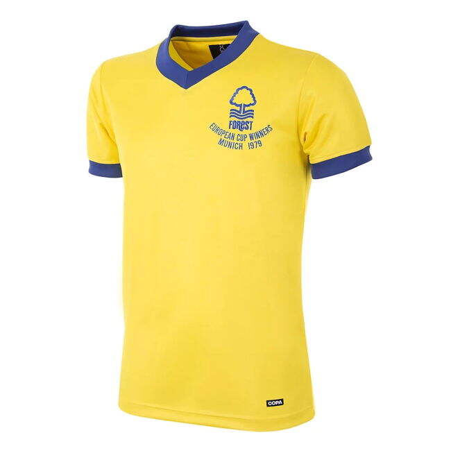 Nottingham Forest 1979-1980 Away Retro Football Shirt (Limited Edit...
