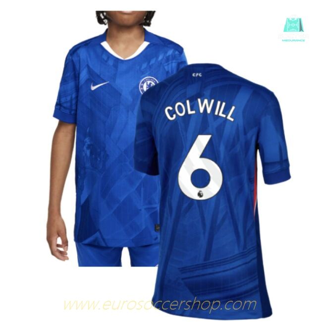 2025-2026 Chelsea Home Shirt (Kids) (Colwill 6)