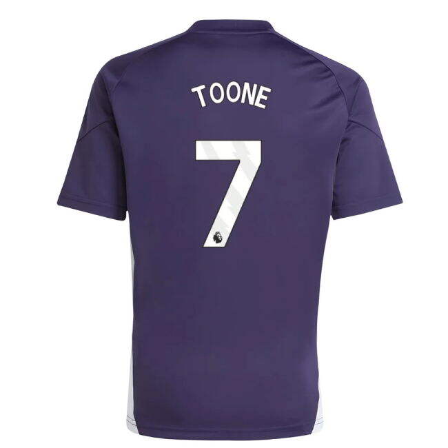 2025-2026 Man Utd Training Jersey (Aurora Plum) - Kids (Toone 7) (F...