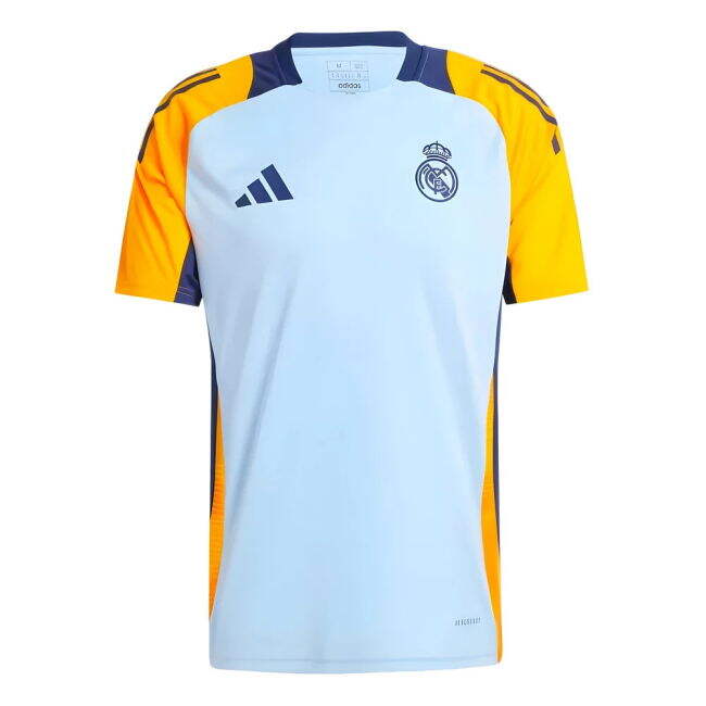 2024-2025 Real Madrid Football Shirt (Glow Blue) Quick Dry