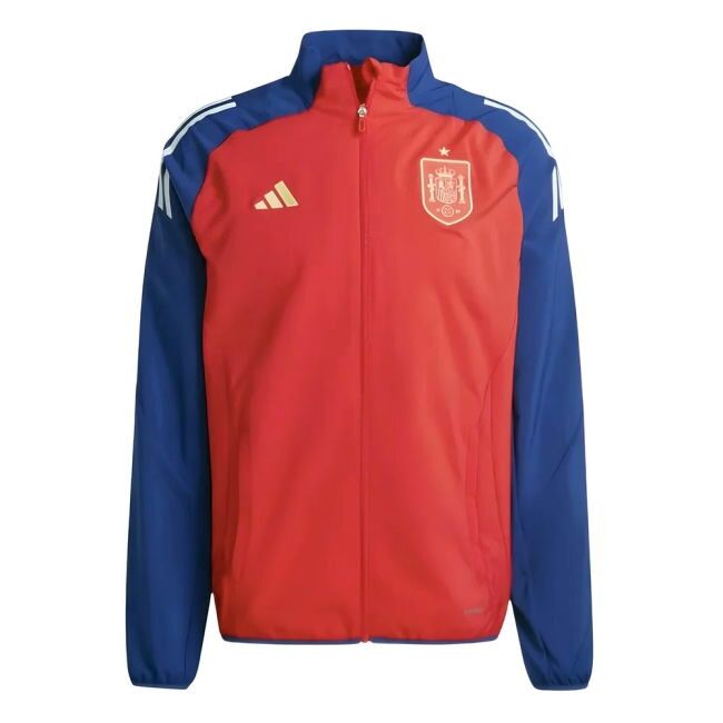 Latest Breathable Spain Jacket Game Jersey