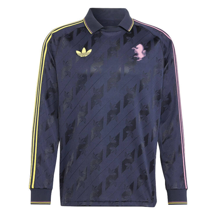 2425 Juventus Lifestyler Long Sleeve Shirt - Official Replica 7873