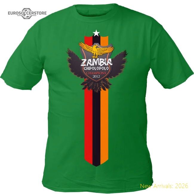 Official 2012 Zambia 20242025 Regular Shirt Slim Drifit
