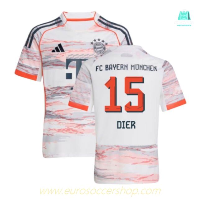 2025-2026 Bayern Munich Away Shirt (Kids) (Dier 15)