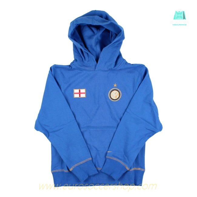 2011-2012 Inter Milan Core Hoody (Blue) - Kids