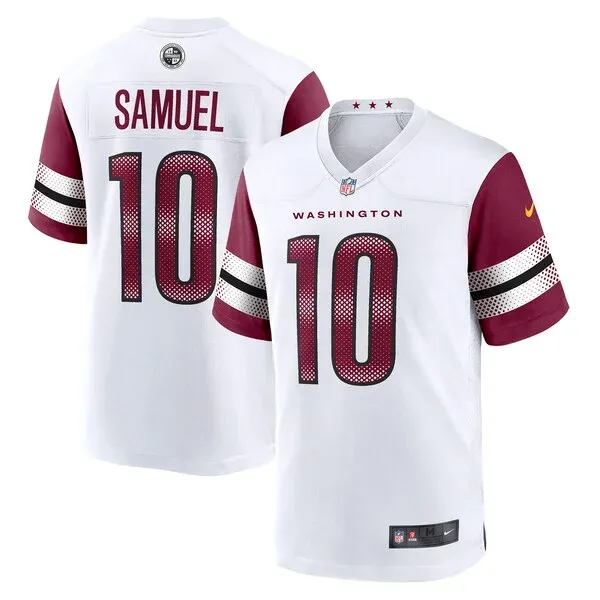 None Curtis Samuel Game Jersey - White | NFL Player Jersey | NFL Footb