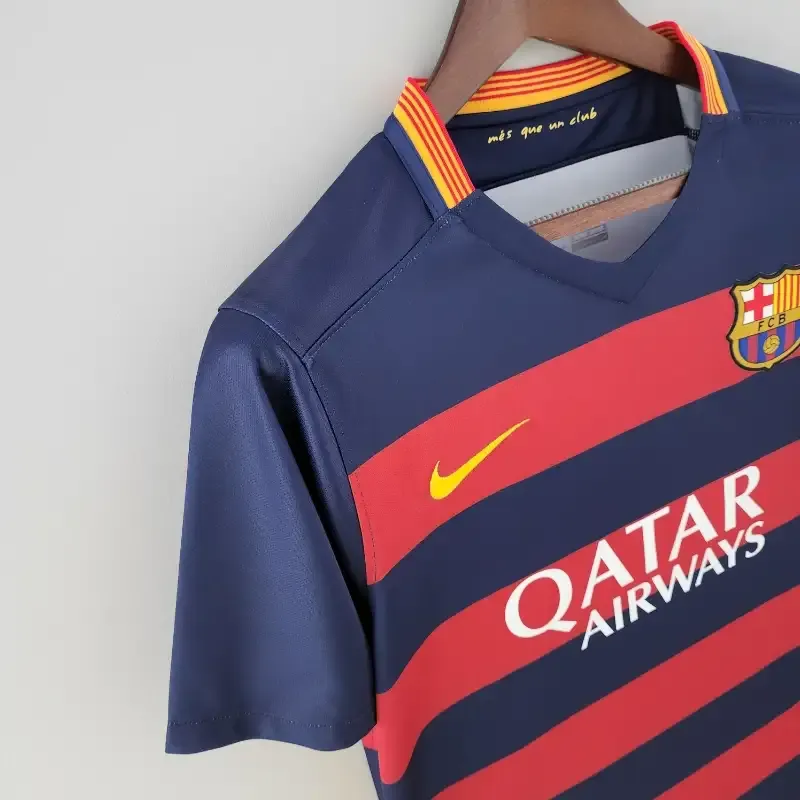 2015-2016 Barcelona Jersey retro kit