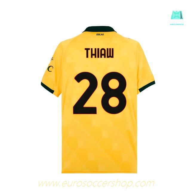 2025-2026 AC Milan Third Shirt (Thiaw 28)