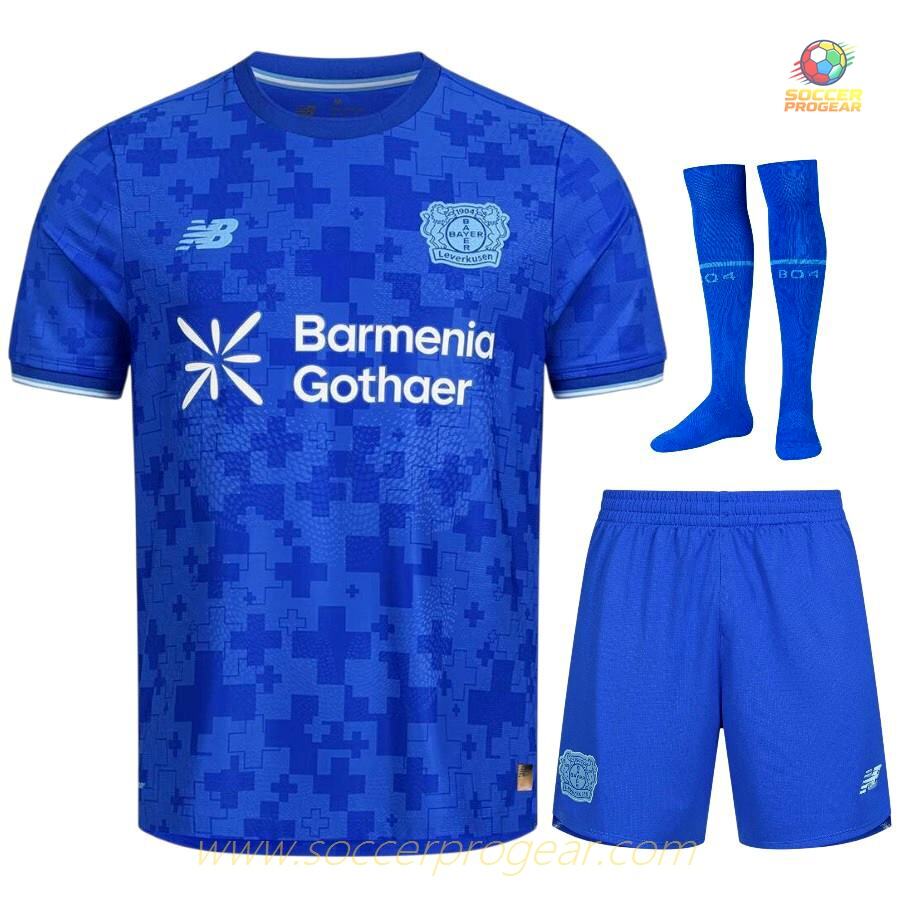 Team Football Jersey Football Jersey Set Youthren's Leverkusen Third 2025/26 Collection
