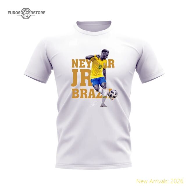 Premium Neymar Brazil T-shirt - Quick-dry Modern Casual