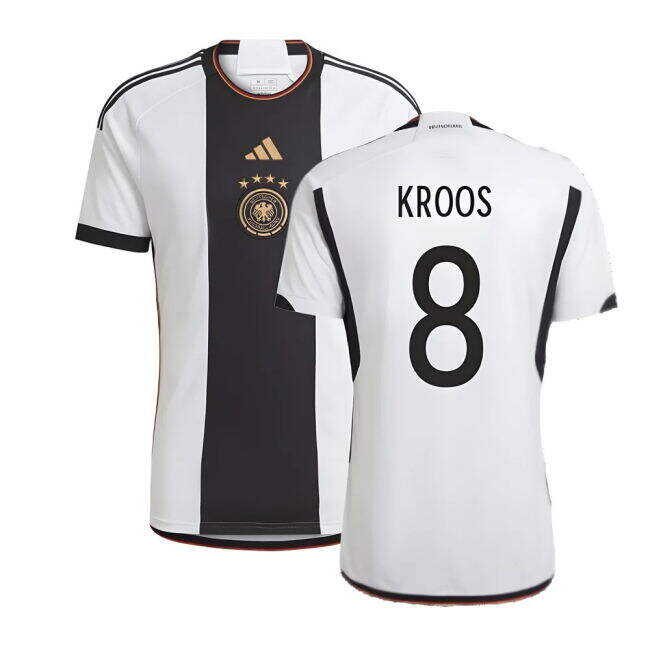 Cheap 2022-2023 Germany Home Shirt (KROOS 8) Playful