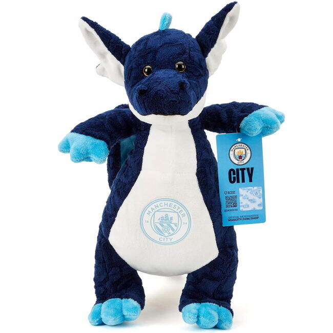 Manchester City FC Plush Dragon - authentic style