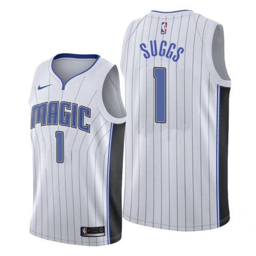 Orlando Orlando Magic #1 Jalen Suggs 2018-19 Association Edition Youth White NBA Jersey Youth
