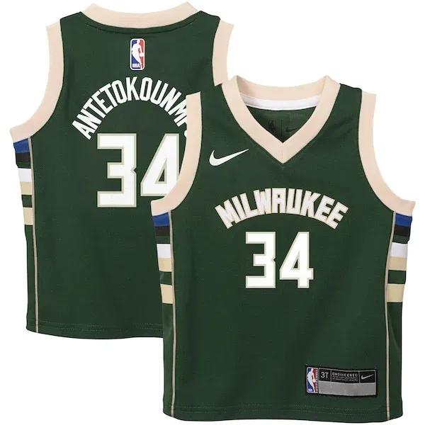 Giannis Antetokounmpo MIL Official Team Jersey - Official
