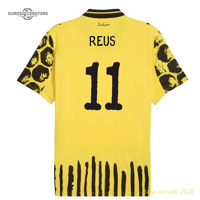 2025-2026 Kidsuper X Borussia Dortmund Cwc Home Shirt (reus 11)