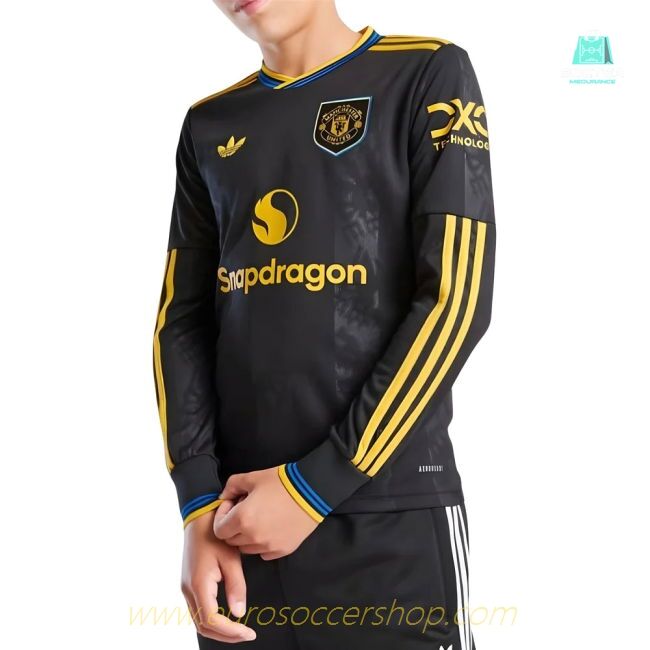 2025-2026 Man Utd Long Sleeve Third Shirt (Kids)