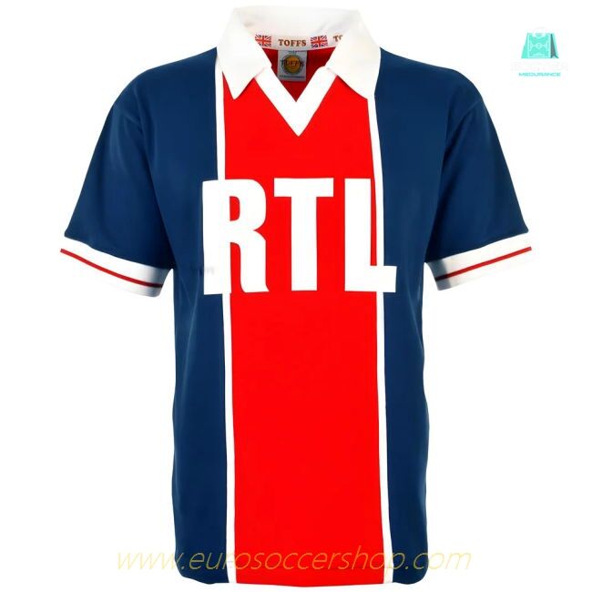 Paris 1981-1982 RTL Retro Football Shirt