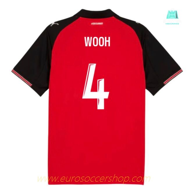 2025-2026 Stade Rennais Home Shirt (Wooh 4)