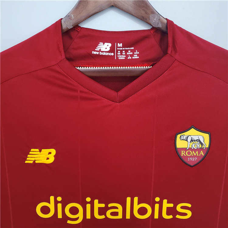 Premium AS Roma 21-22 Home Shirts - Official Replica 10251