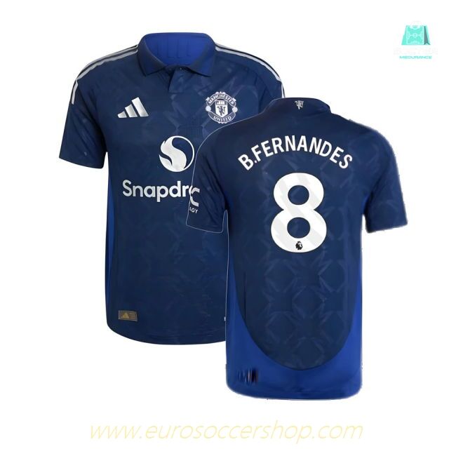 2024-2025 Man Utd Authentic Away Shirt (B.Fernandes 8)