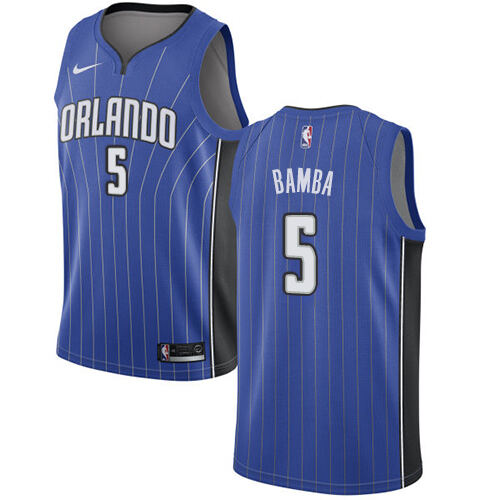 ORL #5 Mohamed Bamba Premium 2024 Icon NBA Jersey - Green Swingman