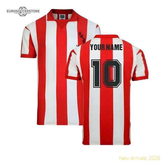 Sunderland 1973 Fa Cup Final Home Shirt (your Name) - Authentic Design