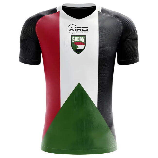 Sudan Soccer Team Exclusive Design Home Exclusive Kit (Womens)