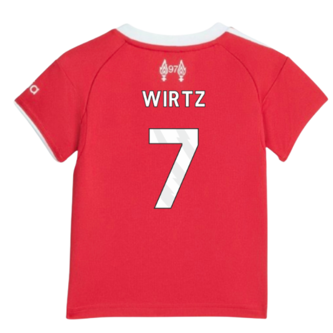 Elite Performance Liverpool Liverpool Home Baby Kit Wirtz #7 Lates...